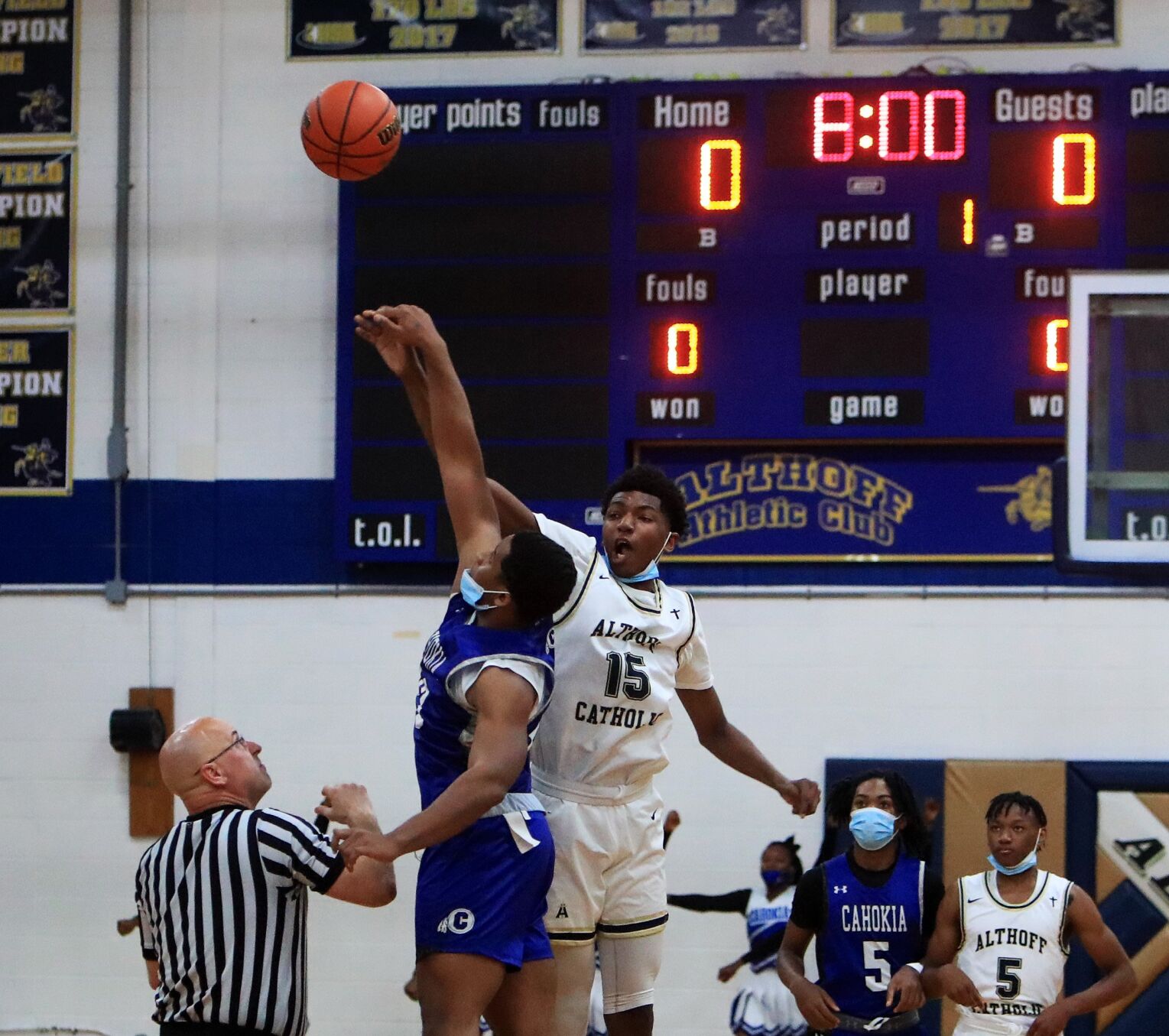 Lincoln Tournament: Cahokia 62, Althoff 54